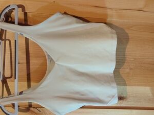 Lululemon Align Tank Top w/Bra B/C Cup Light Support Bone White Sz 14